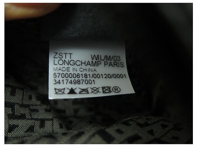 NUOVO KIT COSMETICO LONGCHAMP 34174987001 LE PLIAGE XTRA IN PELLE NERA - vista 8