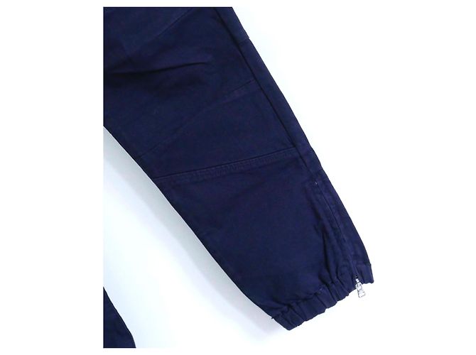 Frame Denim Pantaloni Moto Trapunto Frame Washed Navy Blu navy - vista 2