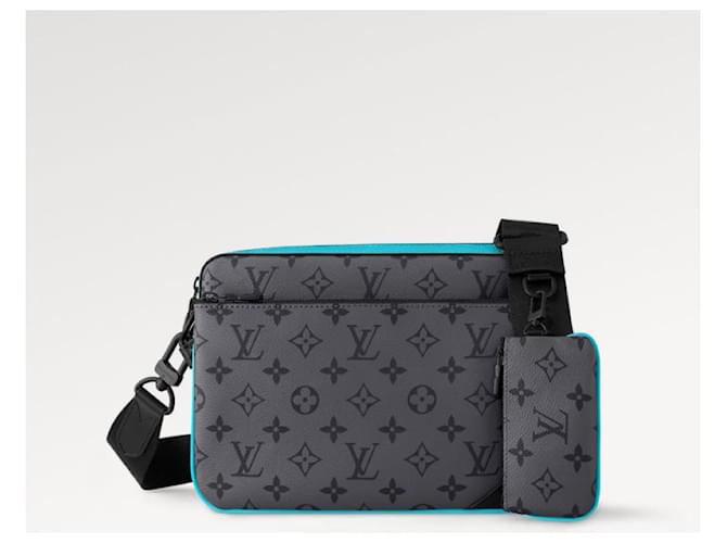 Louis Vuitton LV Trio mensageiro novo Cinza - vista 2