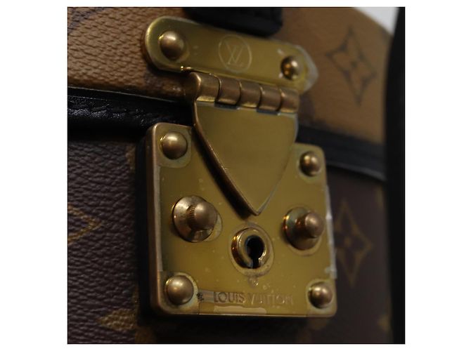LOUIS VUITTON Monogram Reverse Boite Chapeau 30 Borsa a mano M20084 LV Auth 74280S Monogramma - vista 19
