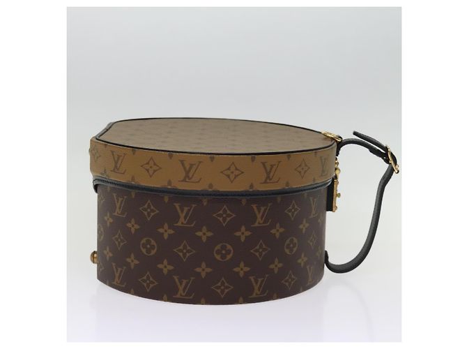 LOUIS VUITTON Monogram Reverse Boite Chapeau 30 Borsa a mano M20084 LV Auth 74280S Monogramma - vista 3
