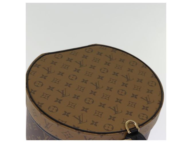 LOUIS VUITTON Monogram Reverse Boite Chapeau 30 Borsa a mano M20084 LV Auth 74280S Monogramma - vista 6