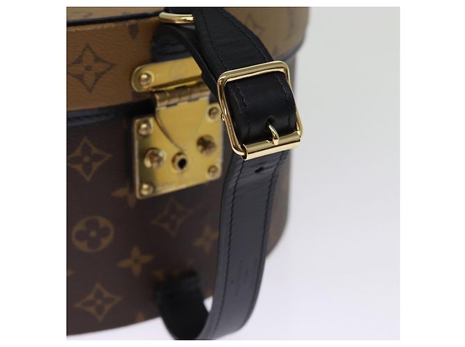 LOUIS VUITTON Monogram Reverse Boite Chapeau 30 Borsa a mano M20084 LV Auth 74280S Monogramma - vista 8