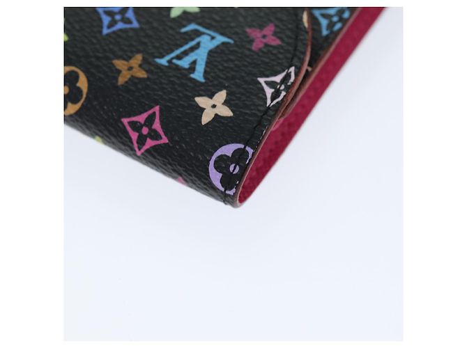 LOUIS VUITTON Multicolor Portefeuille Koala Wallet Black M58015 LV Auth 74334 - view 16