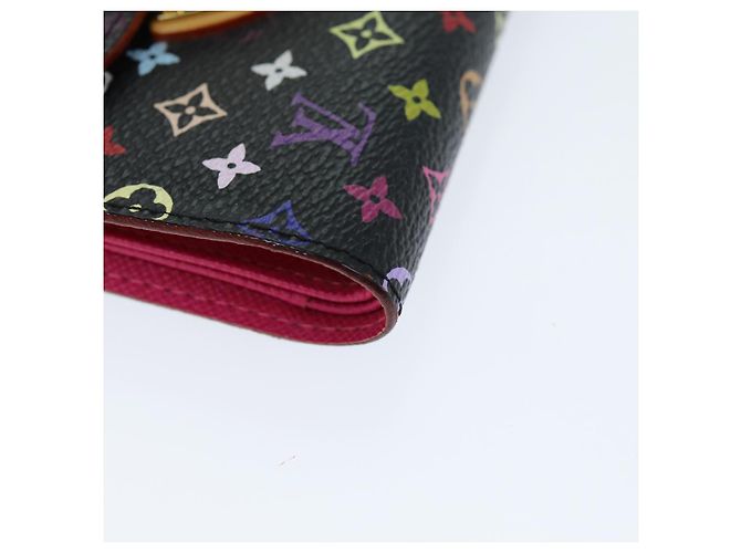 LOUIS VUITTON Multicolor Portefeuille Koala Wallet Black M58015 LV Auth 74334 - view 17
