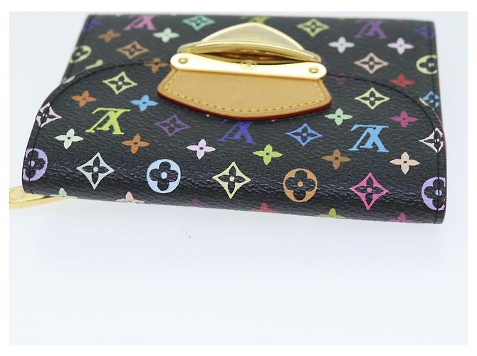 LOUIS VUITTON Multicolor Portefeuille Koala Wallet Black M58015 LV Auth 74334 - view 4