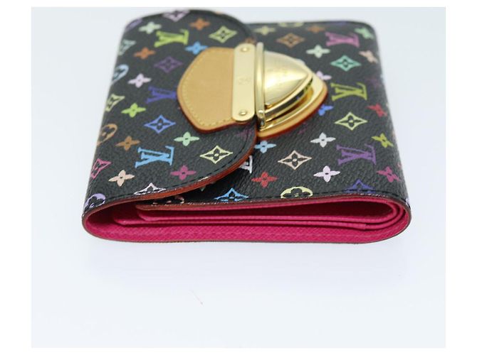 LOUIS VUITTON Multicolor Portefeuille Koala Wallet Black M58015 LV Auth 74334 - view 5