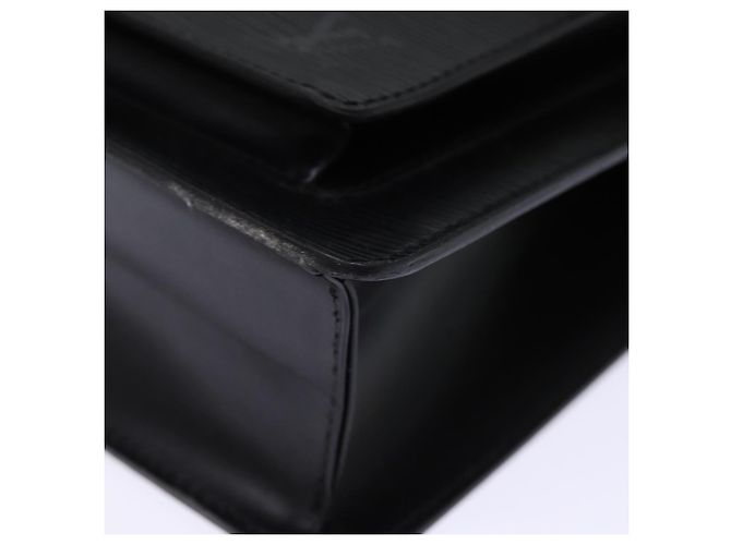 Borsa a mano LOUIS VUITTON Epi Monceau 28 Nera M52122 LV Auth yk12632 Nero - vista 14