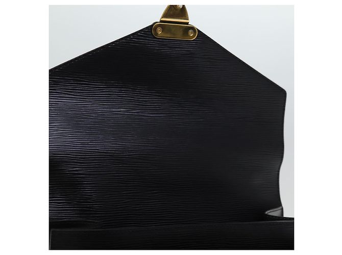 Borsa a mano LOUIS VUITTON Epi Monceau 28 Nera M52122 LV Auth yk12632 Nero - vista 19