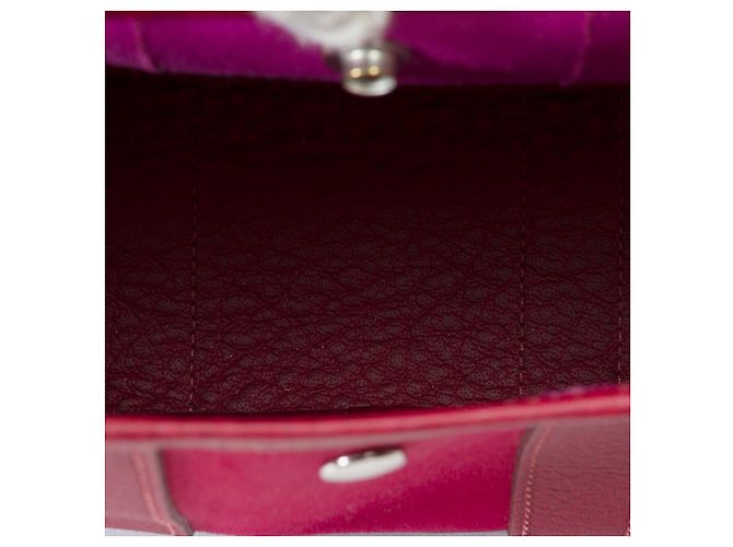 Garden Hermès Borsa HERMES in tela rossa - 101937 Rosso - vista 8