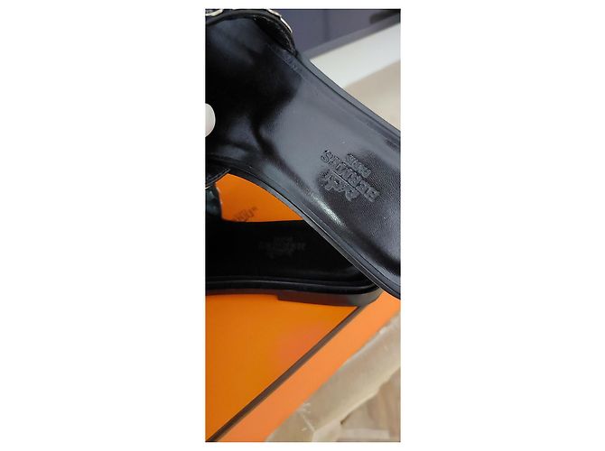 Hermès Edición limitada de Oran  Clavos de Silla Negro Hardware de plata - vista 7