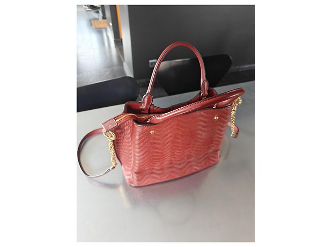 Michael Kors Borsa a mano Camille Large Rosso - vista 2