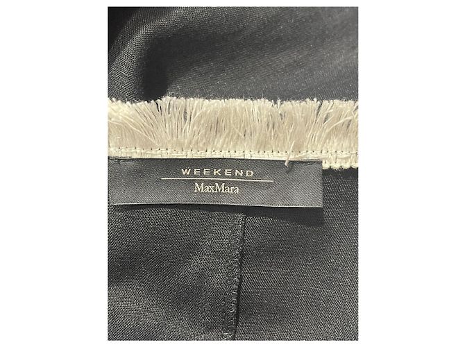 MAX MARA Jacken T.International M Leinen Schwarz - Ansicht 4
