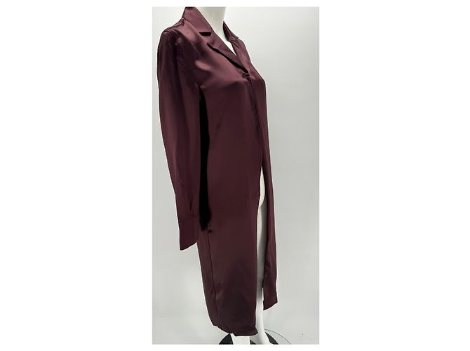 Autre Marque Chaquetas Loulou studio T.International XS Seda Negro - vista 3