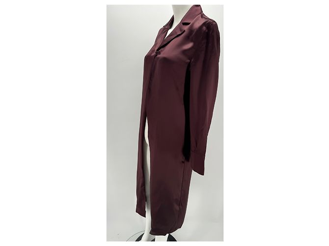 Autre Marque Chaquetas Loulou studio T.International XS Seda Negro - vista 4