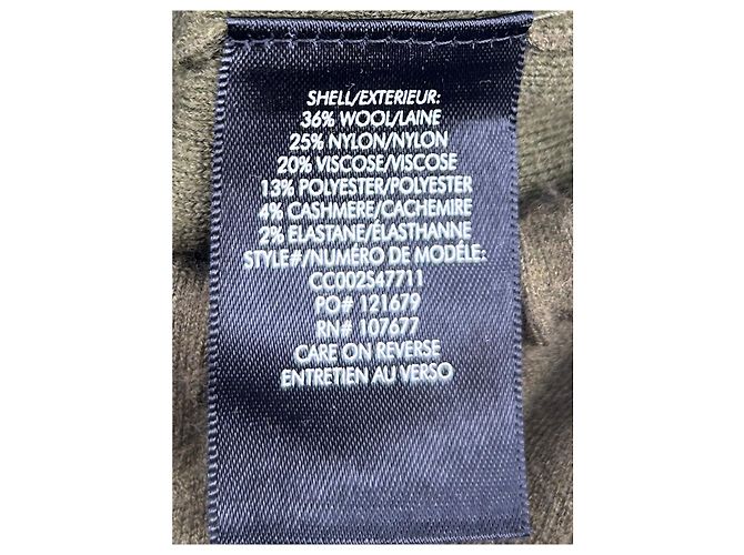 Autre Marque Alice & Olivia Strickwaren T.International S Wolle Khaki - Ansicht 6