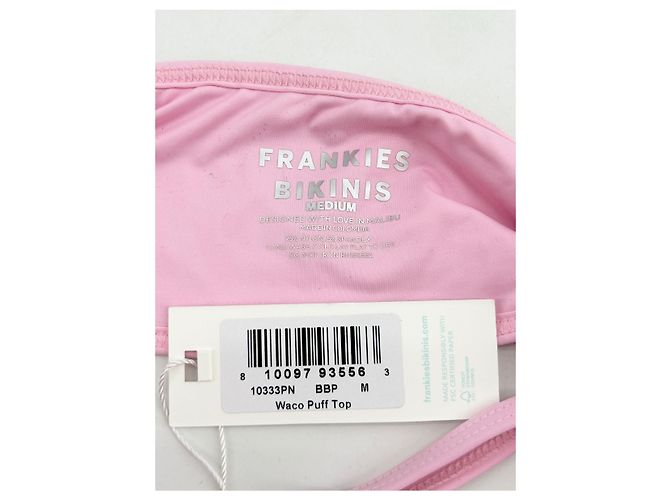 Autre Marque Frankies Bikinis Badebekleidung T.International M Polyester Pink - Ansicht 5