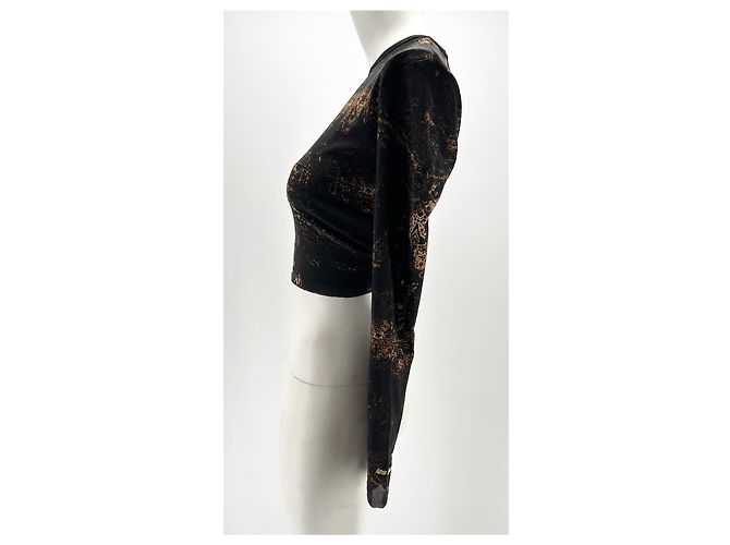 Les Benjamins Die Benjamins Tops T.International S Polyester Schwarz - Ansicht 4