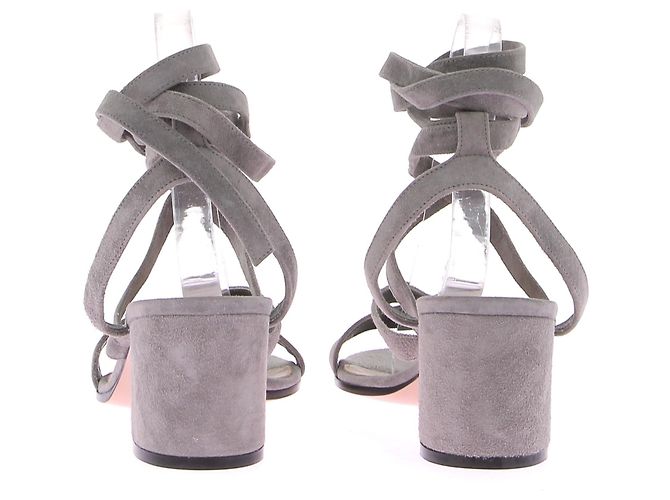 Sandali Gianvito Rossi T.EU 38.5 Pelle Grigio - vista 5