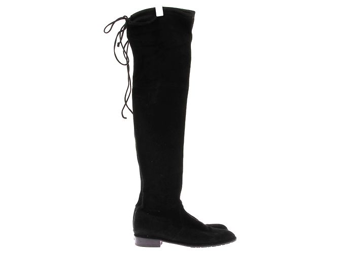 Botas Stuart Weitzman T.EU 38 Cuero Negro - vista 3