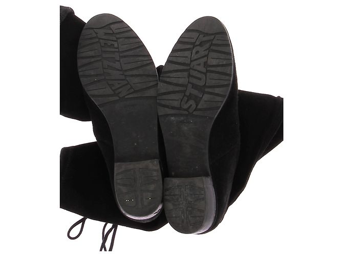Botas Stuart Weitzman T.EU 38 Cuero Negro - vista 7