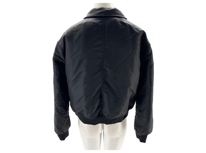Yves Salomon Jacken T.FR 40 Polyester Schwarz - Ansicht 2
