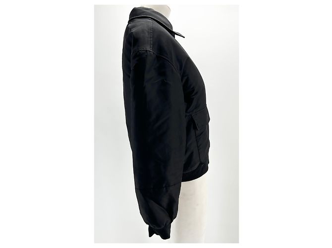Yves Salomon Jacken T.FR 40 Polyester Schwarz - Ansicht 3