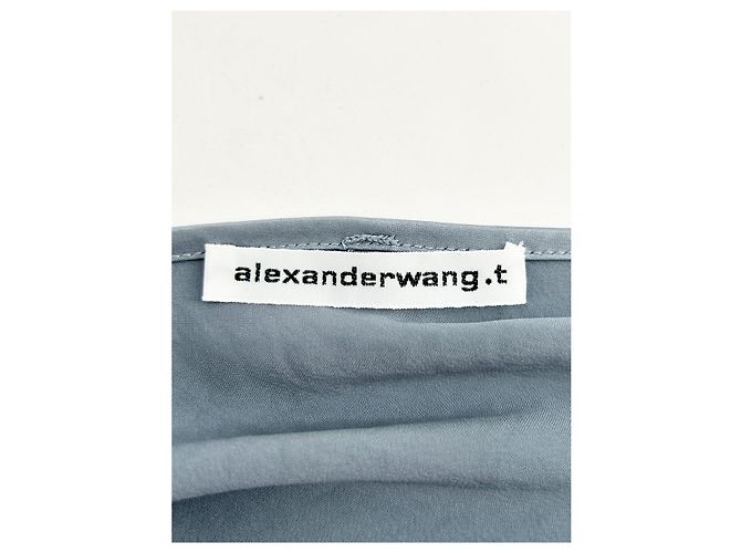 T By Alexander Wang T von Alexander Wang Kleider T. International S Polyester Grau - Ansicht 5