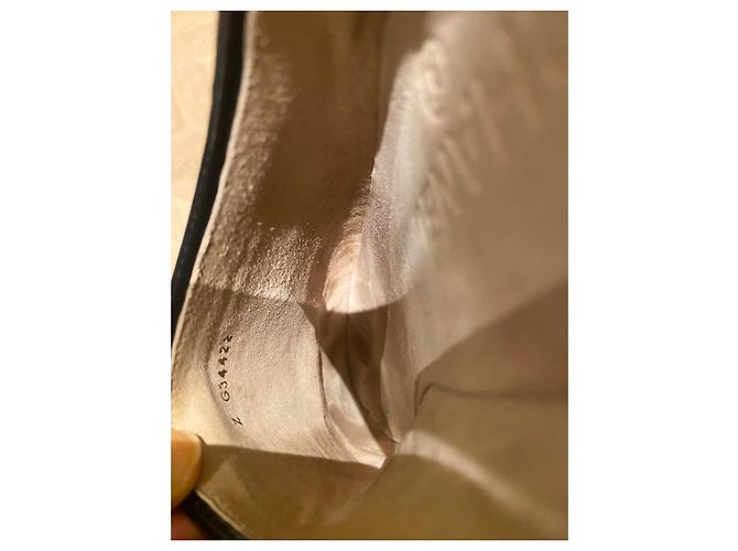 Cambon Chanel Zoccoli di rattan Beige - vista 5
