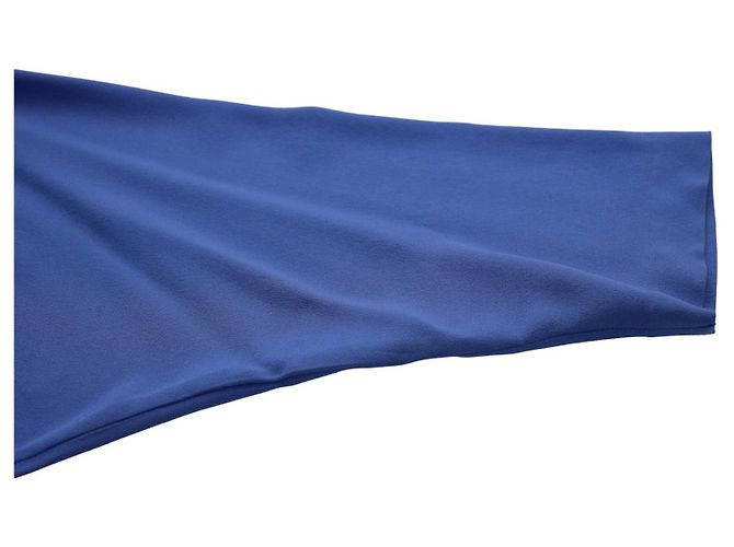 Diane Von Furstenberg Maja Two Blue Silk Dress - view 5