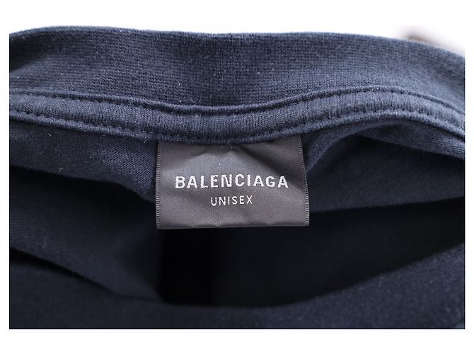 Everyday T-shirt Balenciaga DIY Metal in cotone nero - vista 11