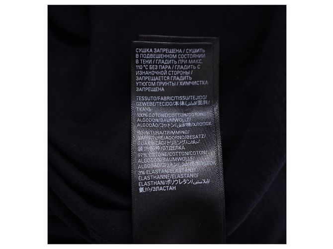 Everyday T-shirt Balenciaga DIY Metal in cotone nero - vista 7