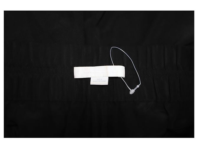 Pantalones de pernera recta Alexander Wang en viscosa negra Negro - vista 3
