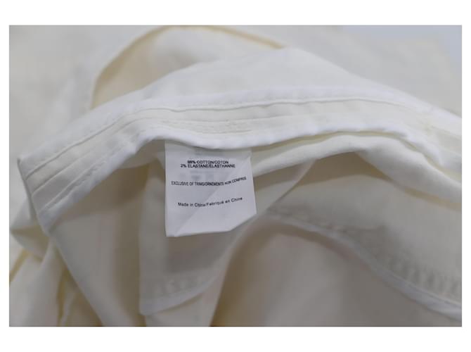 Chaqueta Tory Burch Sergeant Pepper de algodón blanco Crudo - vista 3
