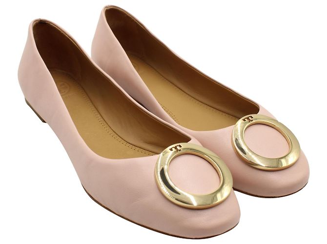 Ballerine Tory Burch Caterina in pelle rosa - vista 3