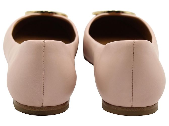 Ballerine Tory Burch Caterina in pelle rosa - vista 4