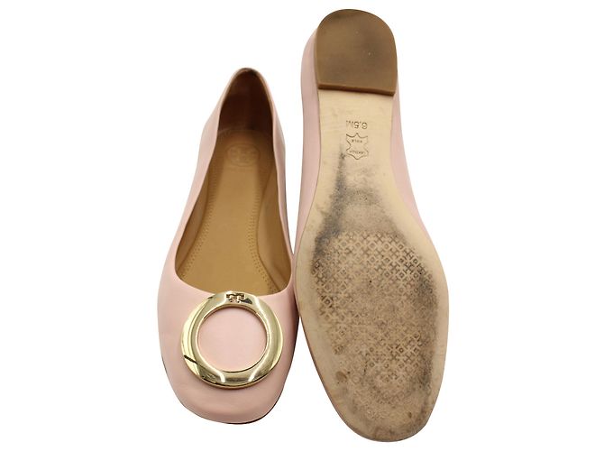Ballerine Tory Burch Caterina in pelle rosa - vista 5