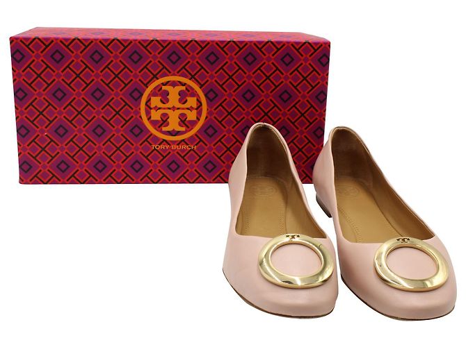 Ballerine Tory Burch Caterina in pelle rosa - vista 7