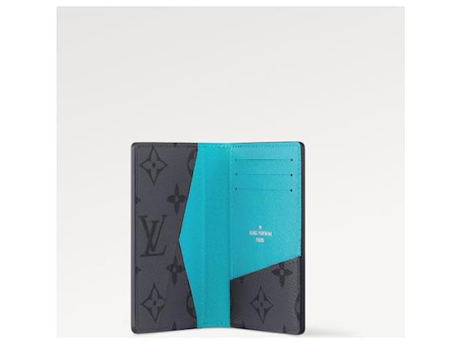 Louis Vuitton LV pocket organizer monogram eclipse Grey - view 2