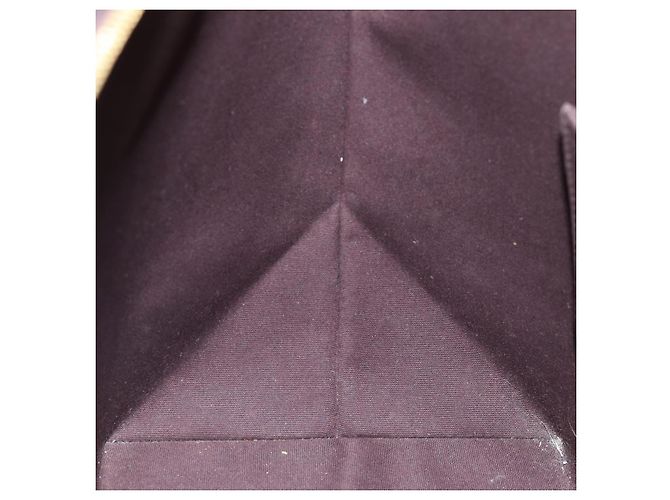 LOUIS VUITTON Monogramm Vernis Bellevue GM Einkaufstasche Amarante M93589 LV Auth 74534 Bordeaux - Ansicht 21