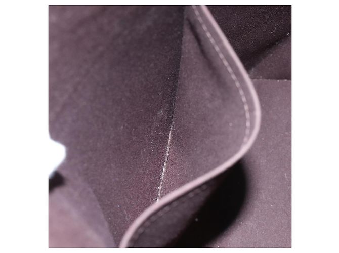 LOUIS VUITTON Monogramm Vernis Bellevue GM Einkaufstasche Amarante M93589 LV Auth 74534 Bordeaux - Ansicht 22