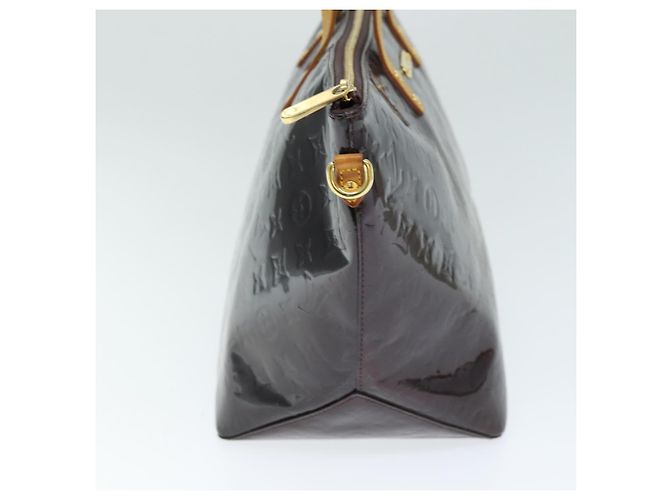 LOUIS VUITTON Monogramm Vernis Bellevue GM Einkaufstasche Amarante M93589 LV Auth 74534 Bordeaux - Ansicht 4