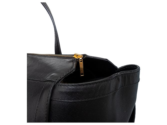 Borsa tote con cerniera superiore Golden Goose Nero - vista 8