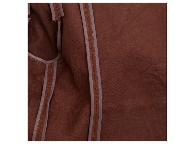 Chaqueta Marni de sarga de algodón marrón Castaño - vista 7