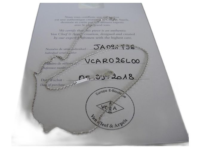 Van Cleef & Arpels Collar Cadena Forçat 42 cm - vista 2