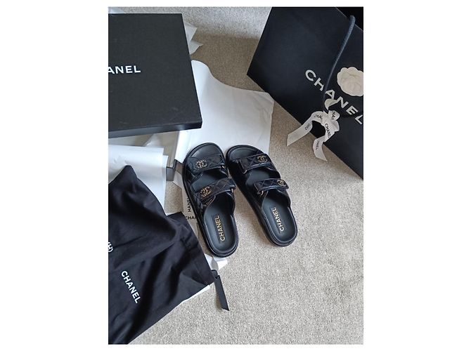 Chanel Papaschuhe Schwarz - Ansicht 6