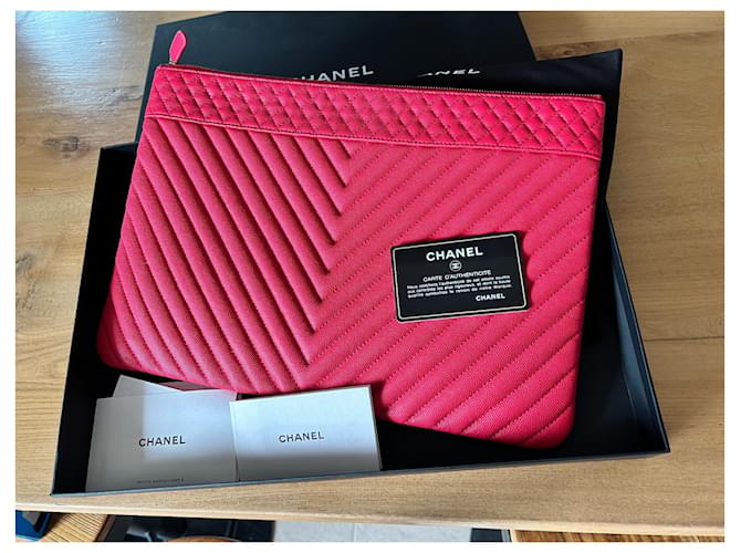 Cambon Chanel Bolsa Rosa - vista 9