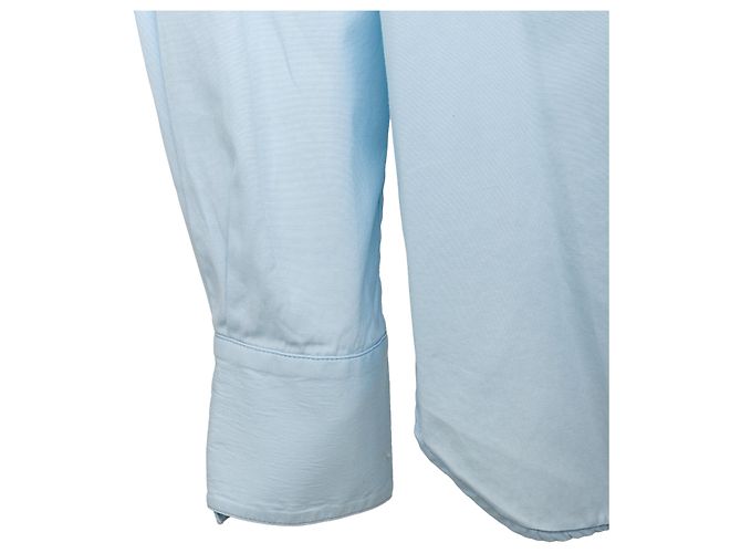 Camicia con bottoni foderata Gianfranco Ferré Blu - vista 4