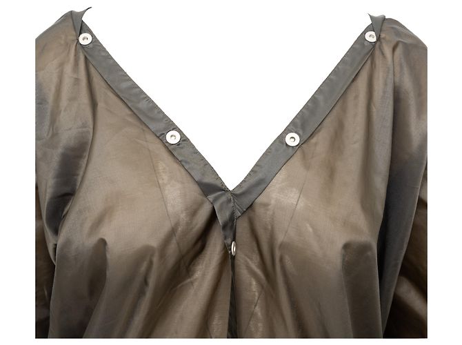 Top de nailon semitransparente de Jil Sander Negro - vista 4