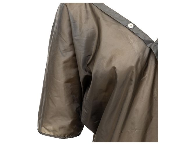 Top de nailon semitransparente de Jil Sander Negro - vista 6